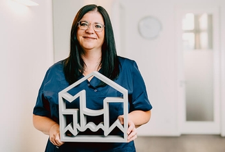 Steffi, Zahnmedizinische Fachangestellte der Zahnarztpraxis Villa Mundgesund in Bamberg