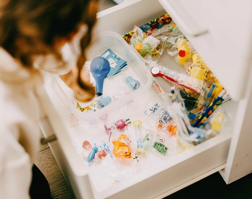 Die "Schatzkiste" der Zahnarztpraxis Villa Mundgesund in Bamberg